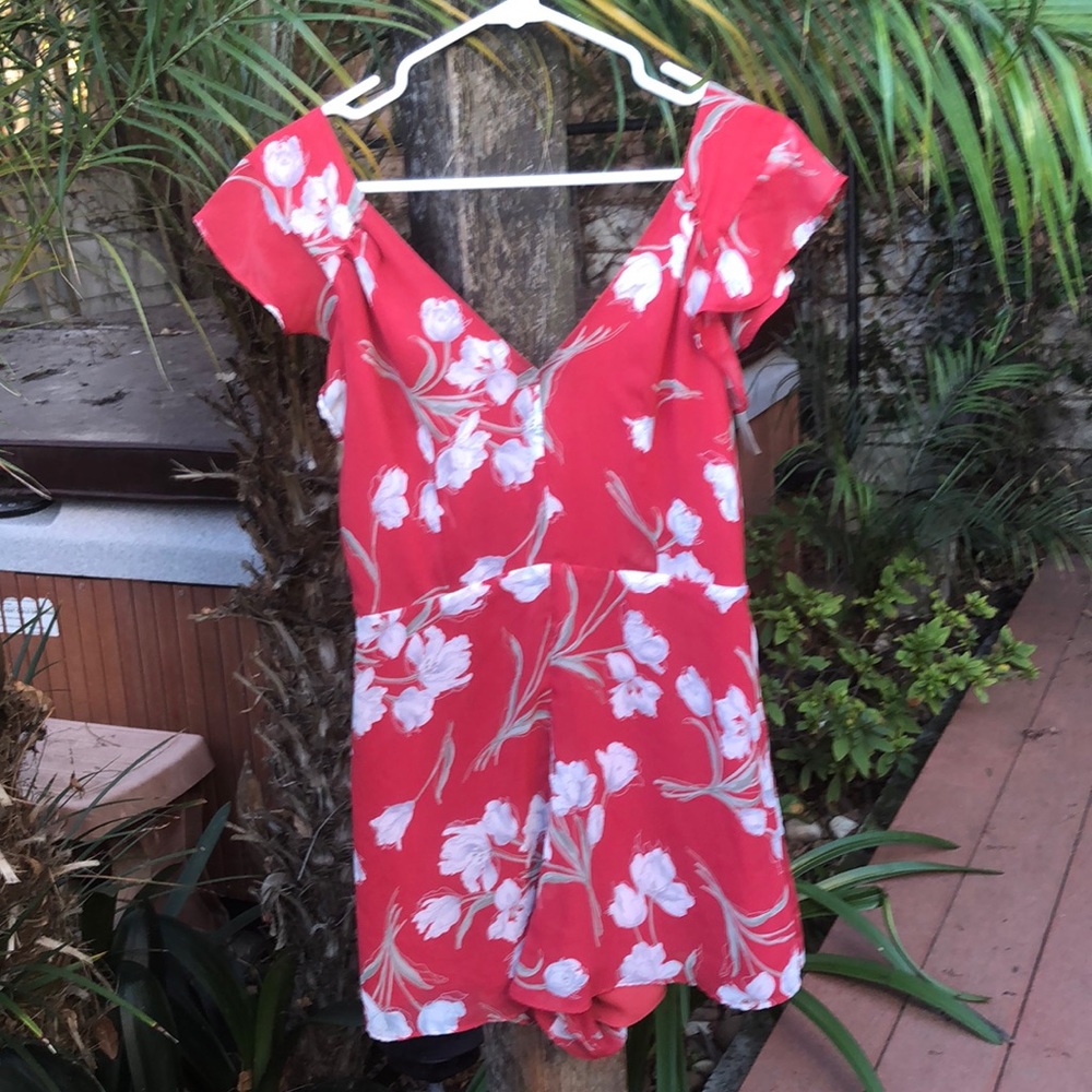 Urban Outfitters floral romper